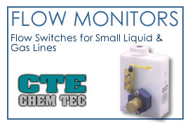 Flow Monitors - Flow Switches for Small Liquid and Gas Lines